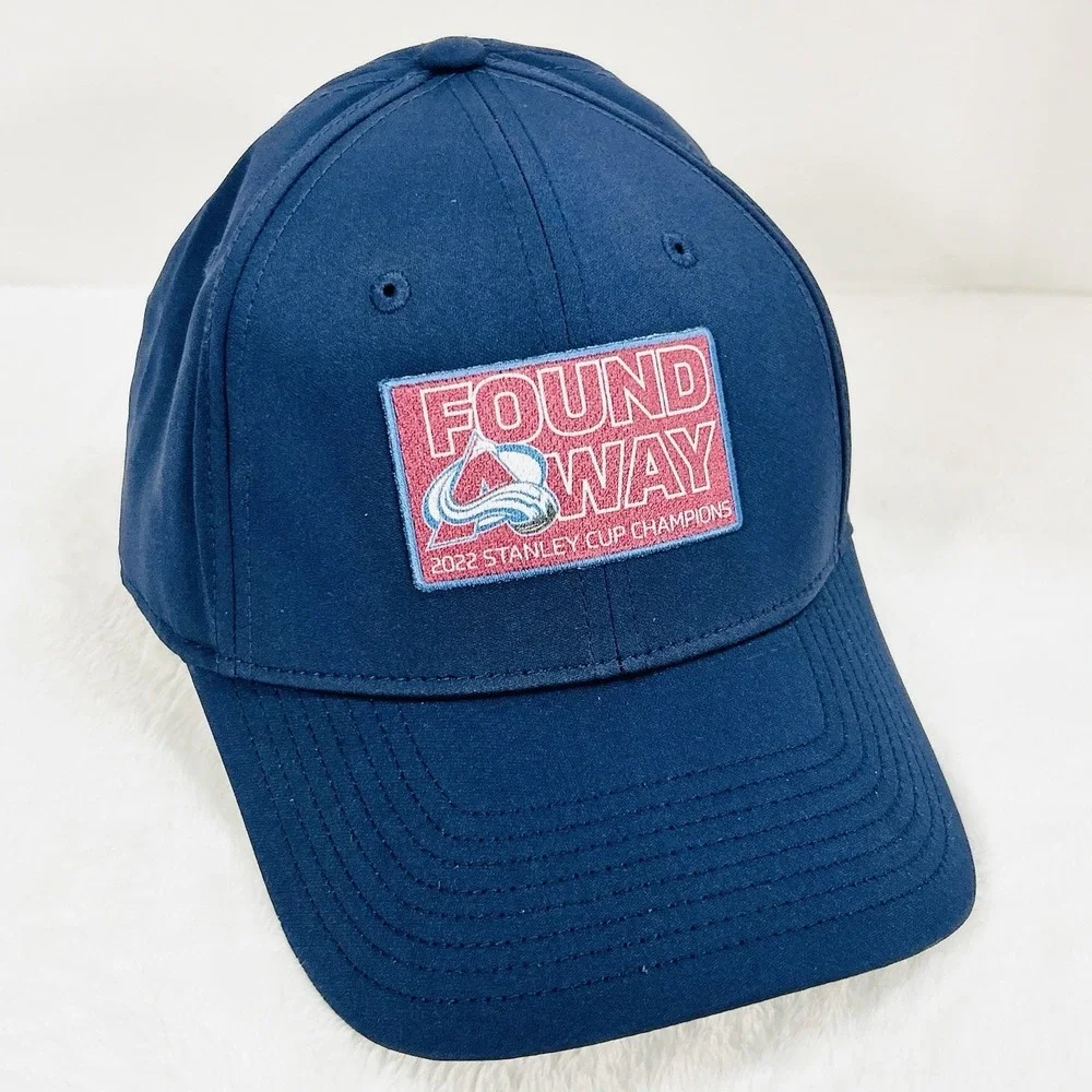 Fanatics Colorado Avalanche 2022 Stanley Cup‎ Champs Stretch Flex Hat One Size